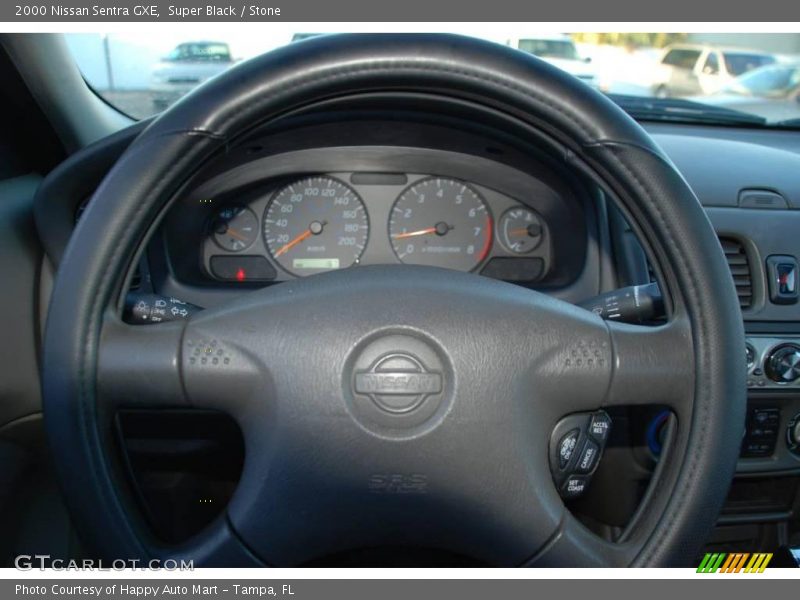 Super Black / Stone 2000 Nissan Sentra GXE