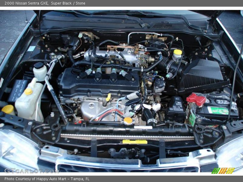 Super Black / Stone 2000 Nissan Sentra GXE