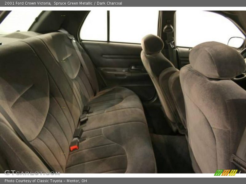 Spruce Green Metallic / Dark Charcoal 2001 Ford Crown Victoria