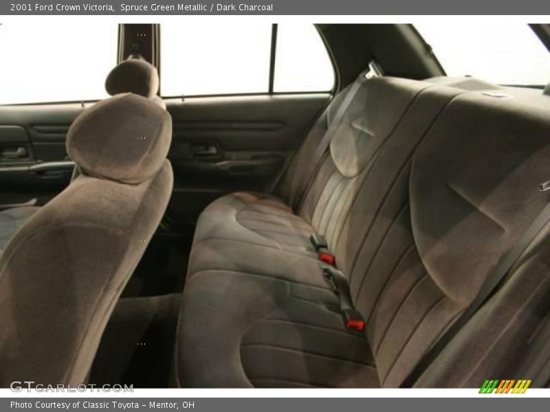 Spruce Green Metallic / Dark Charcoal 2001 Ford Crown Victoria