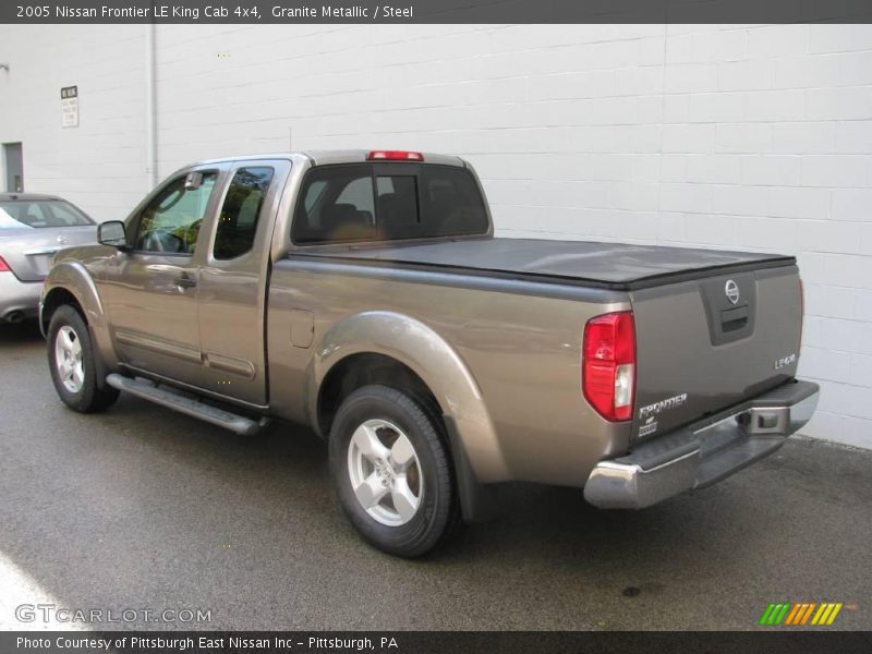 Granite Metallic / Steel 2005 Nissan Frontier LE King Cab 4x4