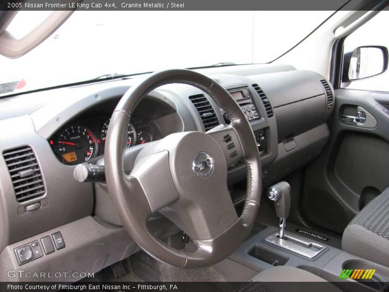 Granite Metallic / Steel 2005 Nissan Frontier LE King Cab 4x4