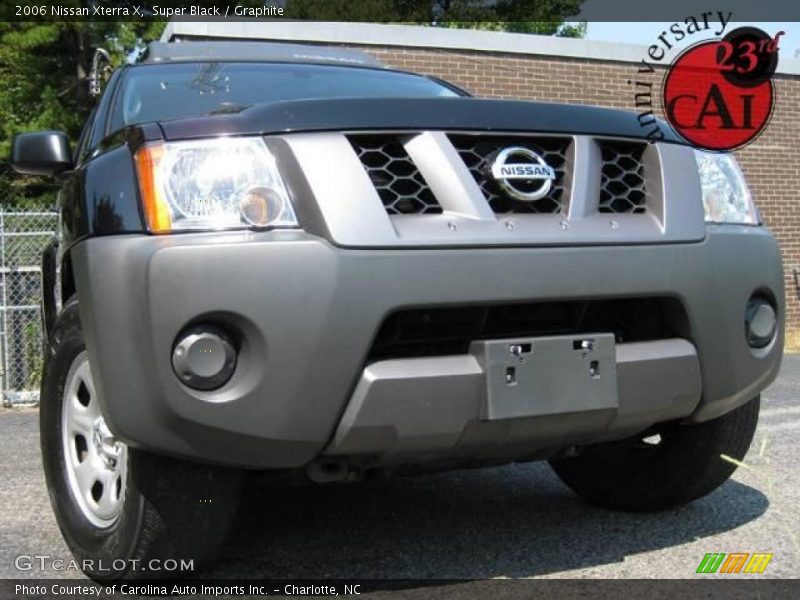 Super Black / Graphite 2006 Nissan Xterra X