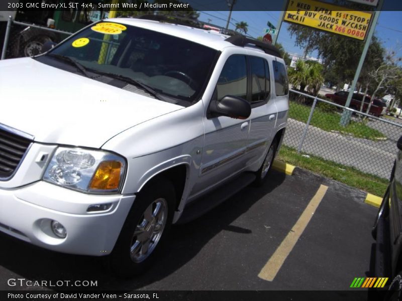 Summit White / Medium Pewter 2003 GMC Envoy XL SLT 4x4