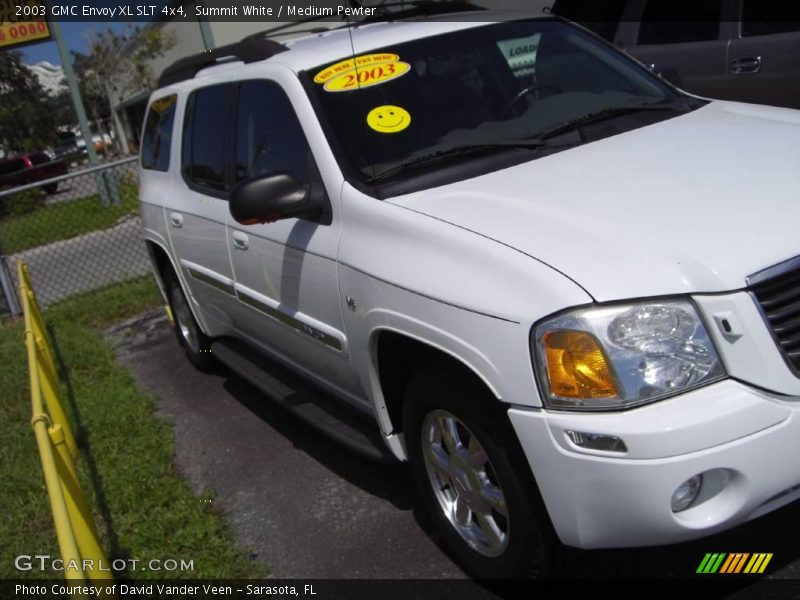 Summit White / Medium Pewter 2003 GMC Envoy XL SLT 4x4