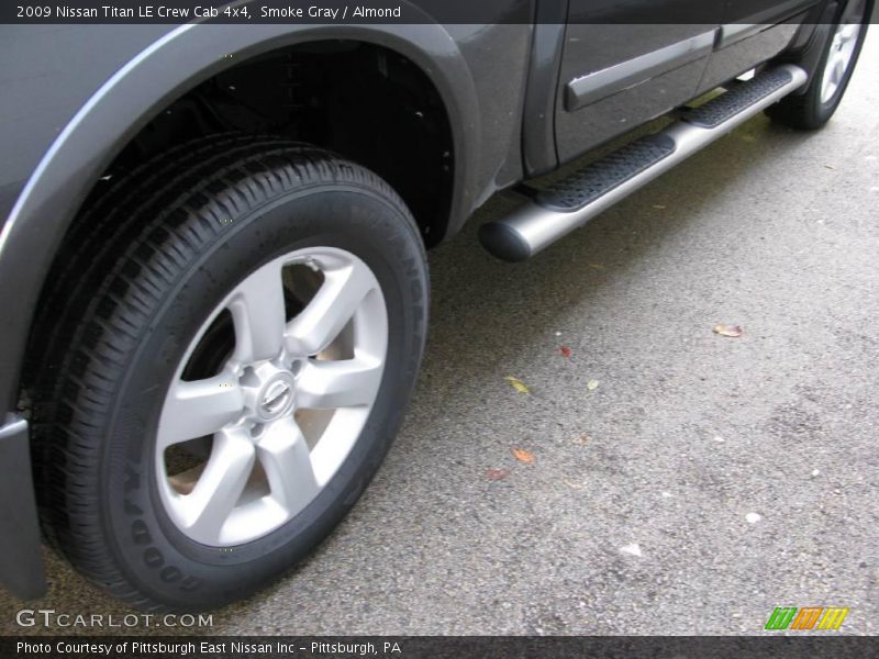 Smoke Gray / Almond 2009 Nissan Titan LE Crew Cab 4x4