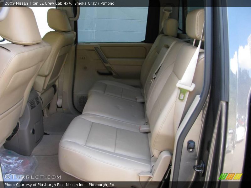Smoke Gray / Almond 2009 Nissan Titan LE Crew Cab 4x4