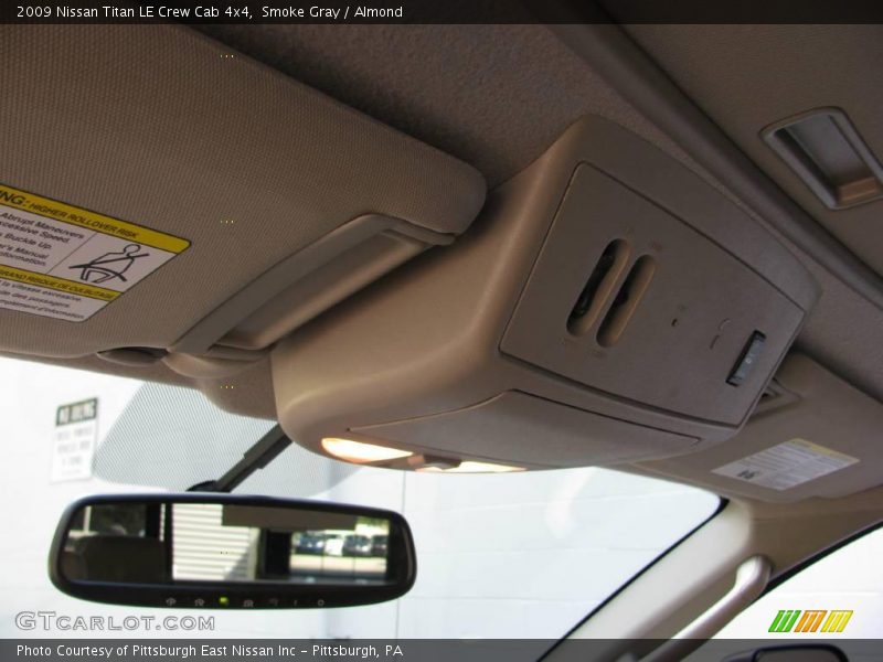 Smoke Gray / Almond 2009 Nissan Titan LE Crew Cab 4x4