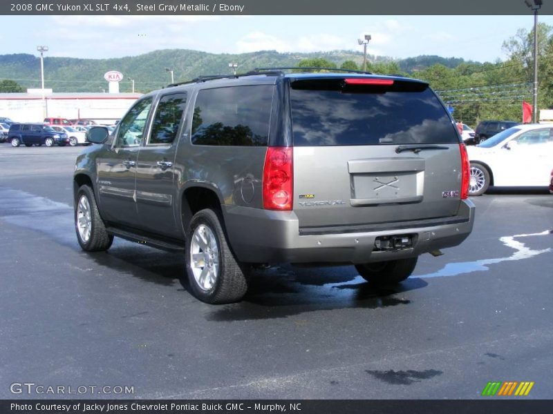 Steel Gray Metallic / Ebony 2008 GMC Yukon XL SLT 4x4