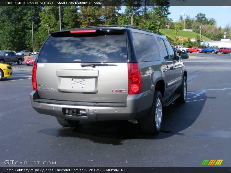 Steel Gray Metallic / Ebony 2008 GMC Yukon XL SLT 4x4