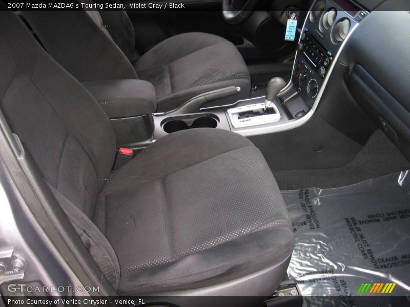 Violet Gray / Black 2007 Mazda MAZDA6 s Touring Sedan