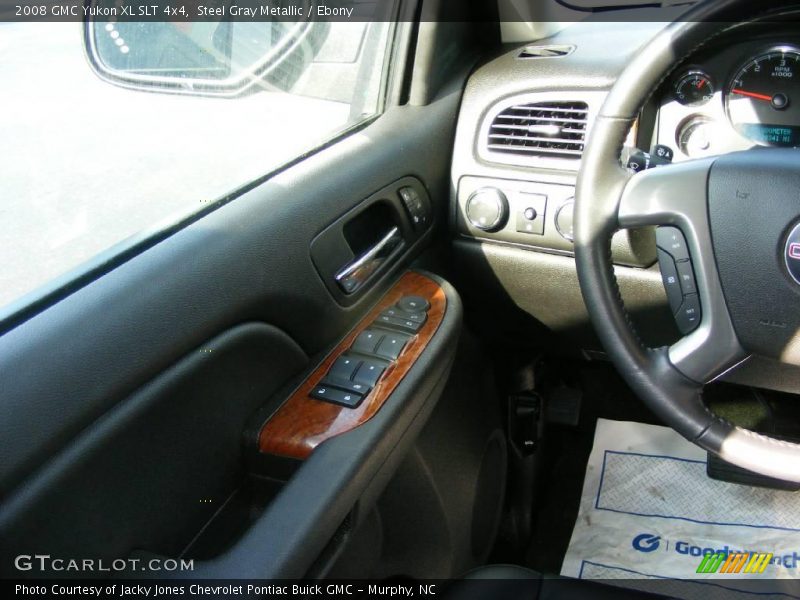 Steel Gray Metallic / Ebony 2008 GMC Yukon XL SLT 4x4