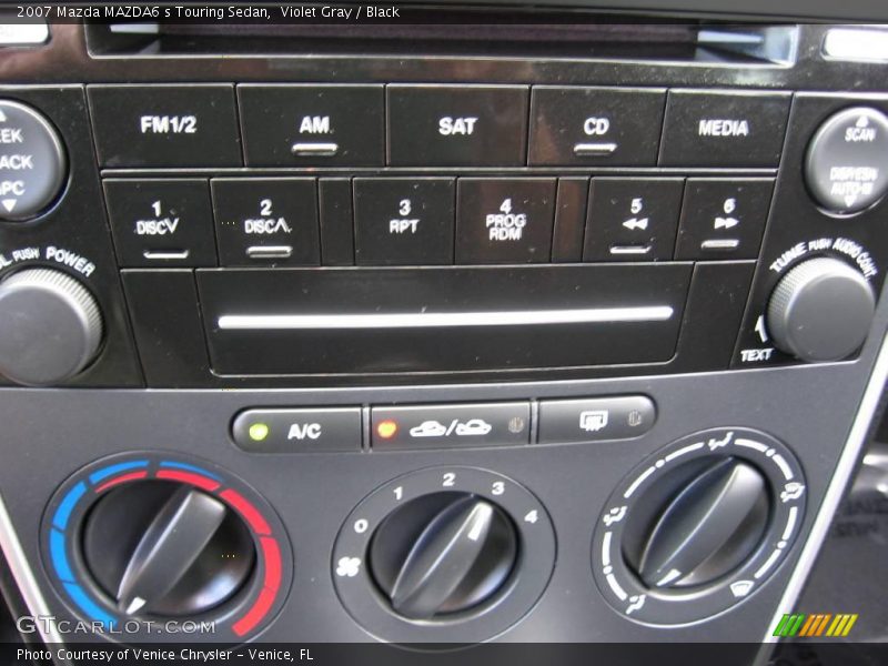 Violet Gray / Black 2007 Mazda MAZDA6 s Touring Sedan