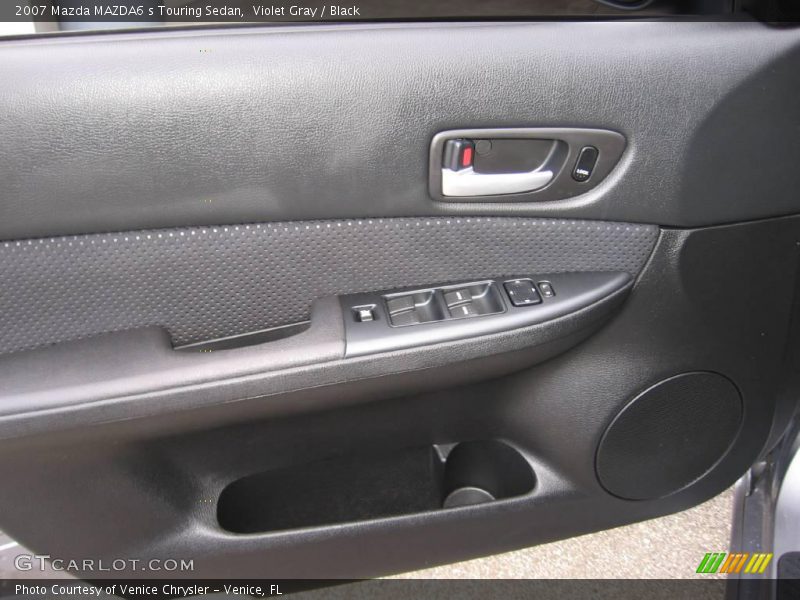 Violet Gray / Black 2007 Mazda MAZDA6 s Touring Sedan