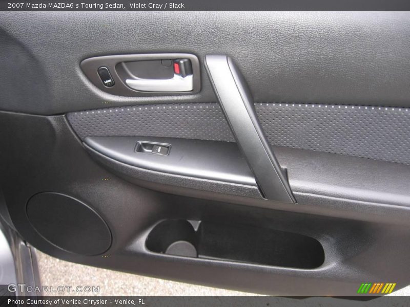 Violet Gray / Black 2007 Mazda MAZDA6 s Touring Sedan
