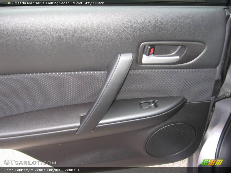 Violet Gray / Black 2007 Mazda MAZDA6 s Touring Sedan
