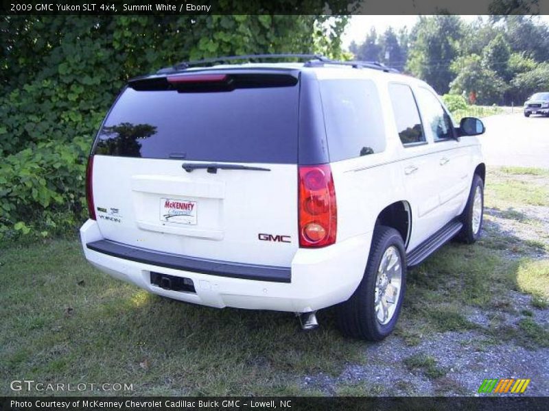Summit White / Ebony 2009 GMC Yukon SLT 4x4