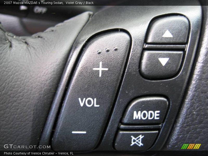 Violet Gray / Black 2007 Mazda MAZDA6 s Touring Sedan