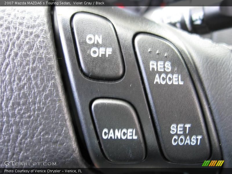 Violet Gray / Black 2007 Mazda MAZDA6 s Touring Sedan