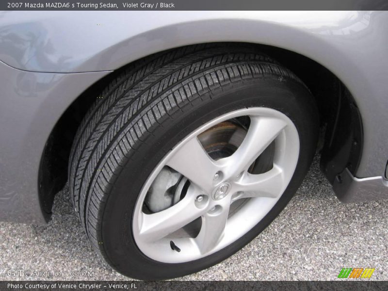 Violet Gray / Black 2007 Mazda MAZDA6 s Touring Sedan
