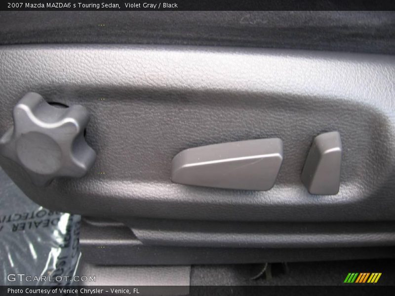 Violet Gray / Black 2007 Mazda MAZDA6 s Touring Sedan