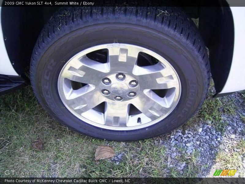 Summit White / Ebony 2009 GMC Yukon SLT 4x4
