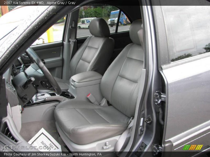 Alpine Gray / Gray 2007 Kia Sorento EX 4WD