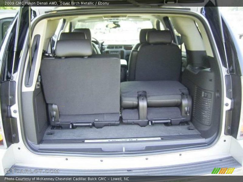 Silver Birch Metallic / Ebony 2009 GMC Yukon Denali AWD