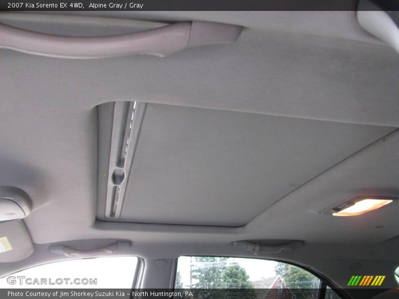 Alpine Gray / Gray 2007 Kia Sorento EX 4WD
