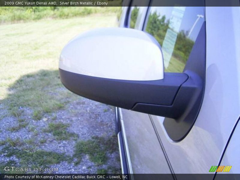 Silver Birch Metallic / Ebony 2009 GMC Yukon Denali AWD