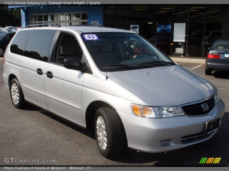 Starlight Silver Metallic / Quartz 2003 Honda Odyssey LX