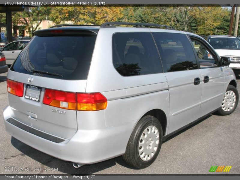 Starlight Silver Metallic / Quartz 2003 Honda Odyssey LX
