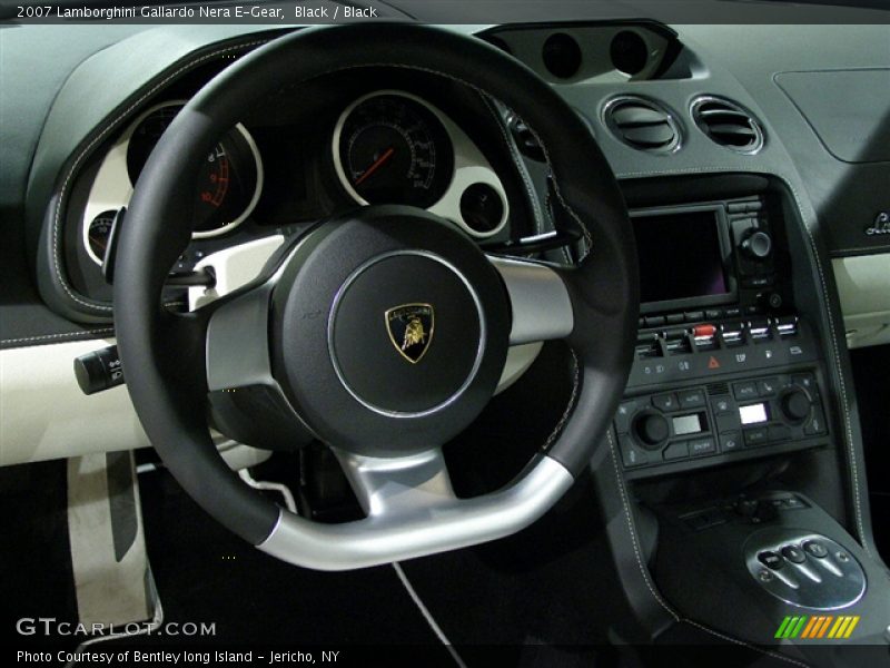 Black / Black 2007 Lamborghini Gallardo Nera E-Gear