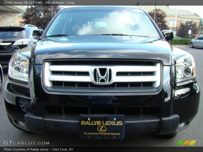 Formal Black / Gray 2008 Honda Pilot EX 4WD