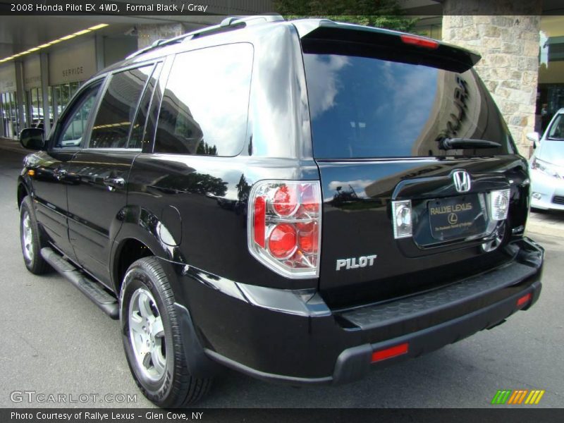 Formal Black / Gray 2008 Honda Pilot EX 4WD