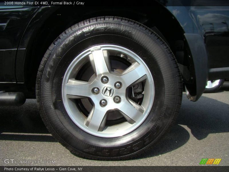 Formal Black / Gray 2008 Honda Pilot EX 4WD