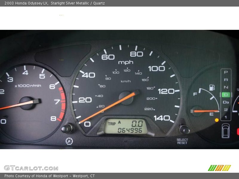 Starlight Silver Metallic / Quartz 2003 Honda Odyssey LX