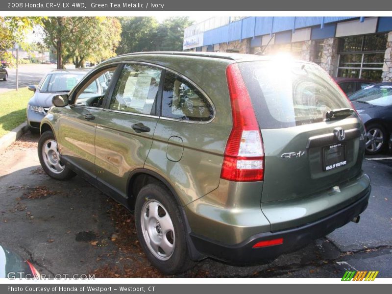Green Tea Metallic / Ivory 2008 Honda CR-V LX 4WD