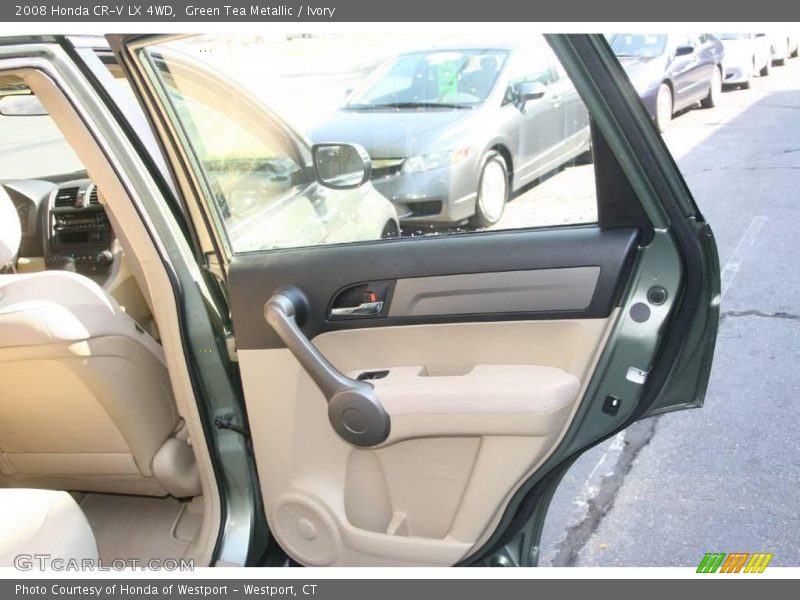 Green Tea Metallic / Ivory 2008 Honda CR-V LX 4WD