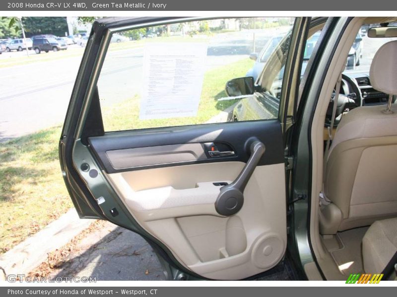 Green Tea Metallic / Ivory 2008 Honda CR-V LX 4WD