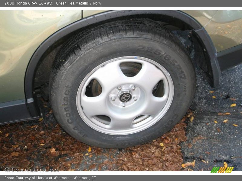 Green Tea Metallic / Ivory 2008 Honda CR-V LX 4WD