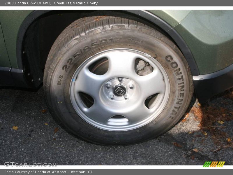Green Tea Metallic / Ivory 2008 Honda CR-V LX 4WD