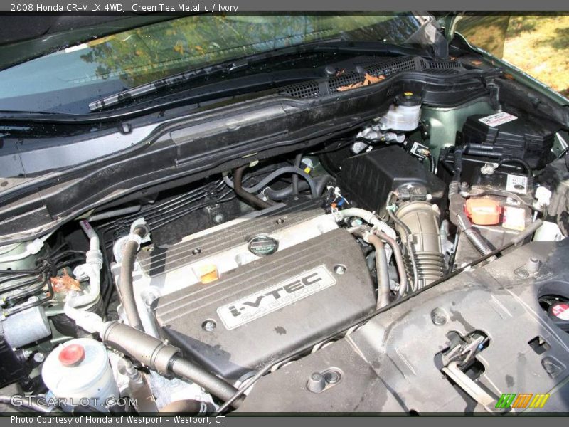 Green Tea Metallic / Ivory 2008 Honda CR-V LX 4WD