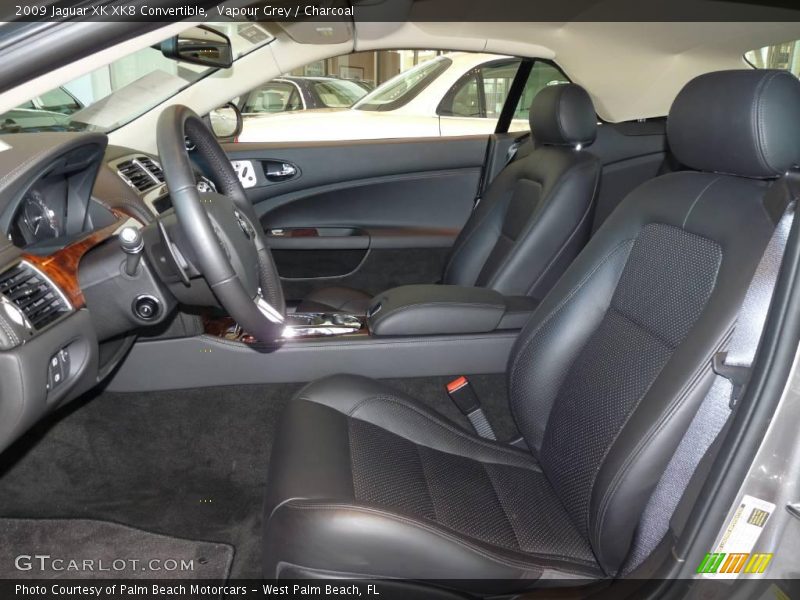 Vapour Grey / Charcoal 2009 Jaguar XK XK8 Convertible