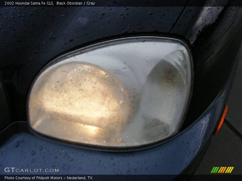 Black Obsidian / Gray 2002 Hyundai Santa Fe GLS