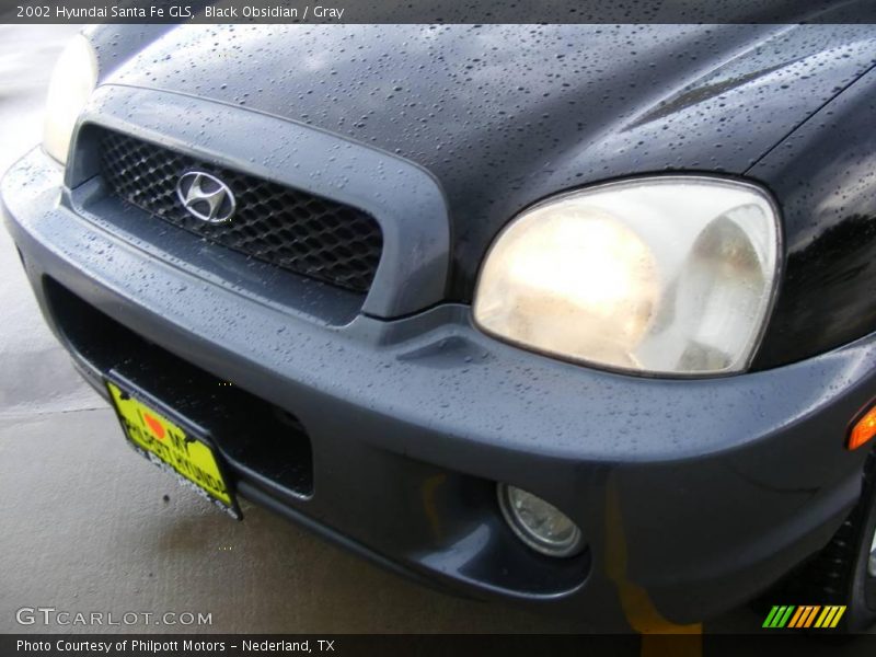 Black Obsidian / Gray 2002 Hyundai Santa Fe GLS