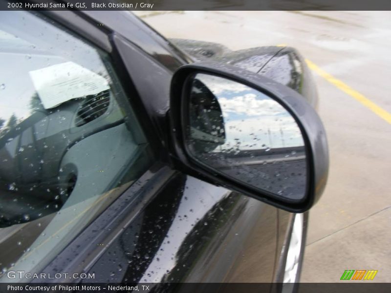 Black Obsidian / Gray 2002 Hyundai Santa Fe GLS