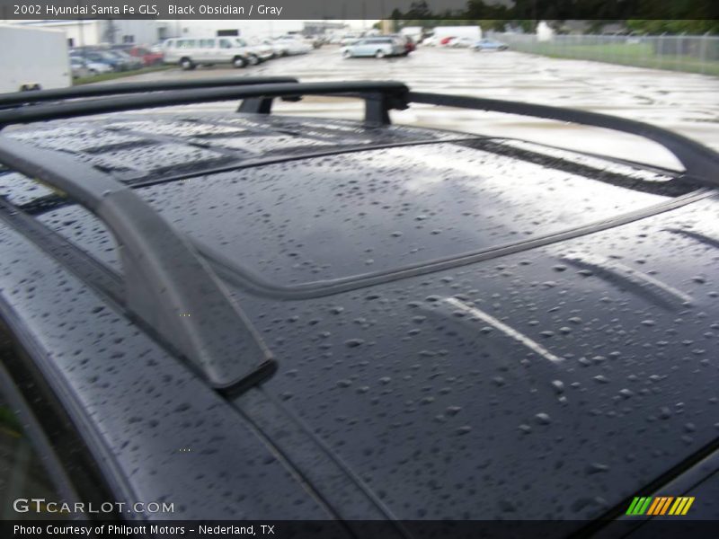 Black Obsidian / Gray 2002 Hyundai Santa Fe GLS