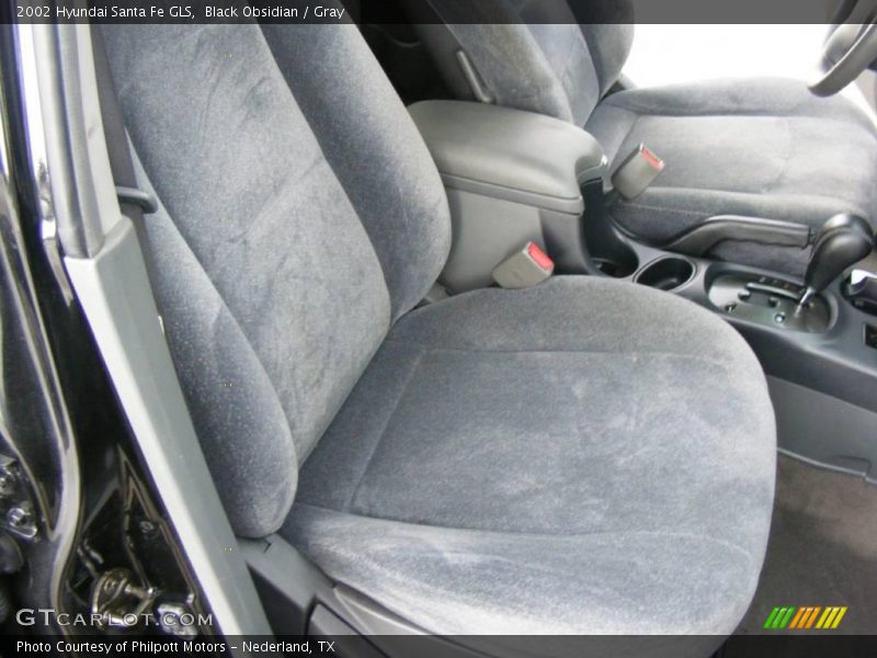 Black Obsidian / Gray 2002 Hyundai Santa Fe GLS