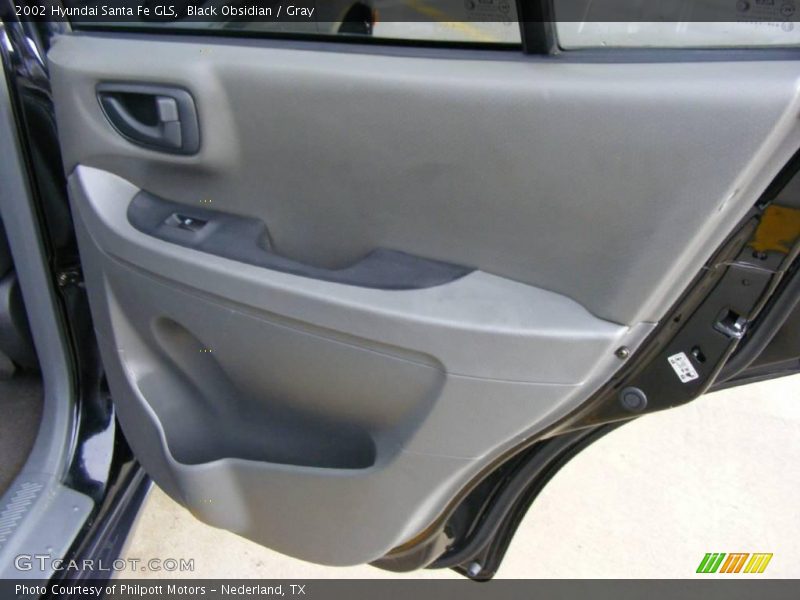 Black Obsidian / Gray 2002 Hyundai Santa Fe GLS